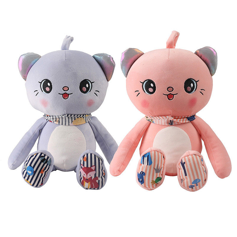 沃尔玛靓靓猫咪玩偶女生毛绒玩具布娃娃公仔床上可爱睡觉夹腿抱枕,玩具/童车/益智/积木/模型,毛绒/玩偶/公仔/布艺类玩具,淘宝优惠券,粉丝福利购,淘宝优惠卷