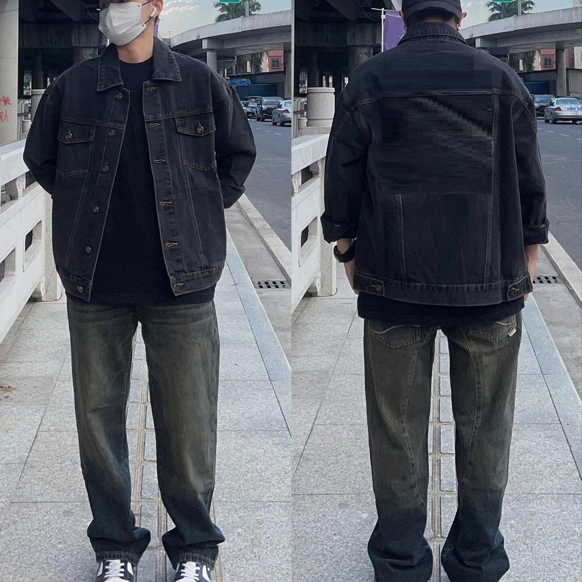 日系套装帅气秋季工装男生一套高级感