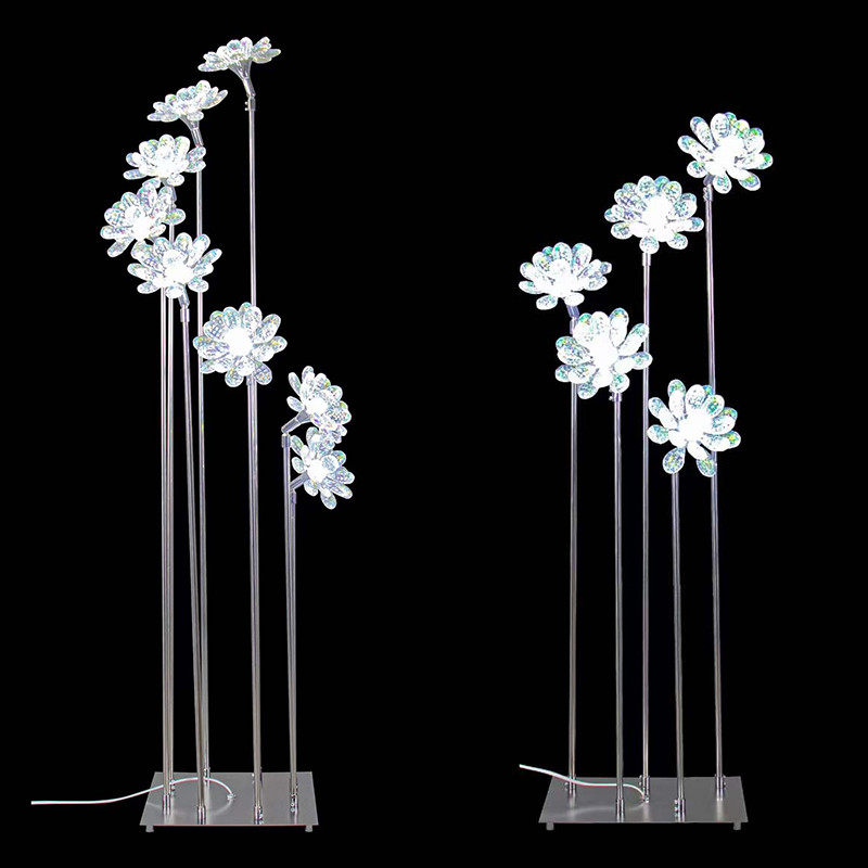 婚庆婚礼结婚水晶花路引灯新款t台铁艺场景布艺背景布置摆件舞台,节庆用品/礼品,路引,淘宝优惠券,粉丝福利购,淘宝优惠卷