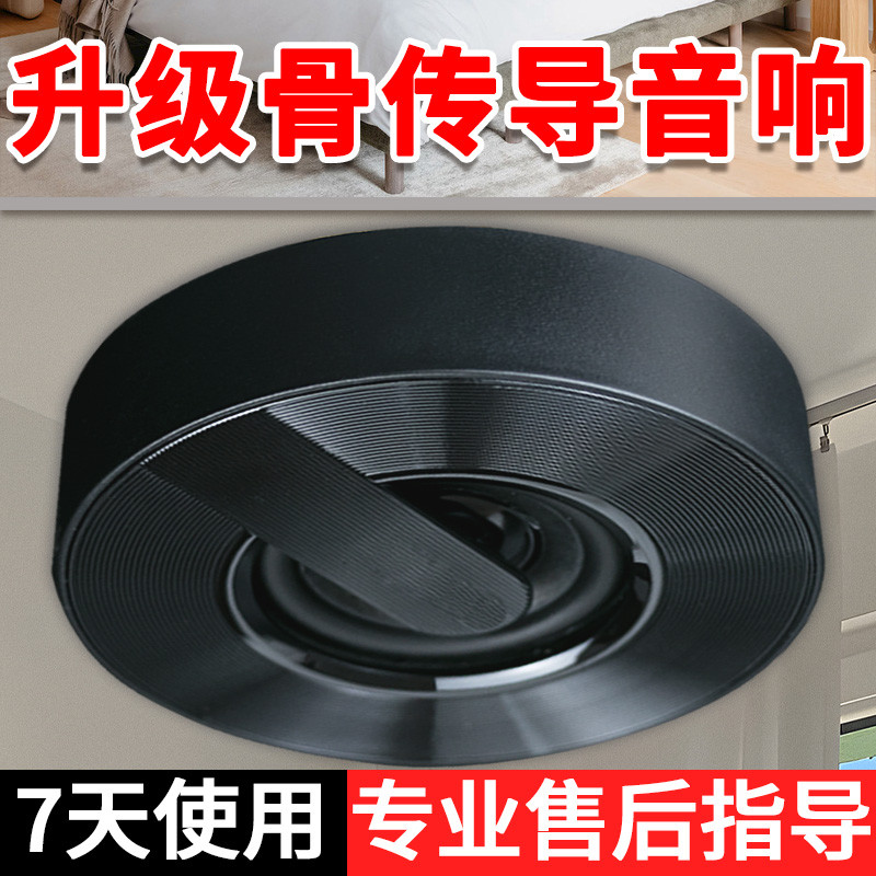 共振骨传导蓝牙音响重低音无线小型车载低音炮卧室户外大功率音箱