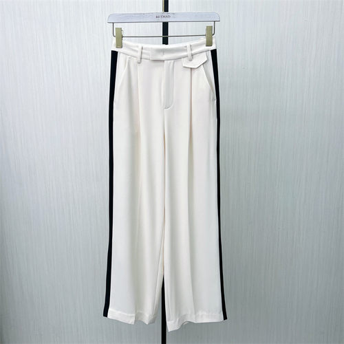 fei●2024春装新品 阔腿裤女宽松休闲显瘦垂感直筒长裤1175