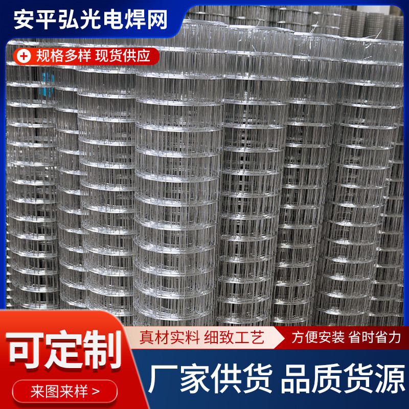 养殖铁丝网防裂抹墙用网工地内外墙面抹灰网外墙保温热镀锌电焊网