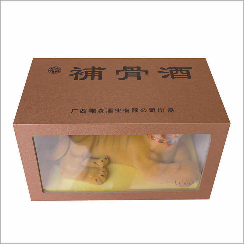 雄森补骨酒三年醇酿独具老虎形瓶广西特色平南出品图片