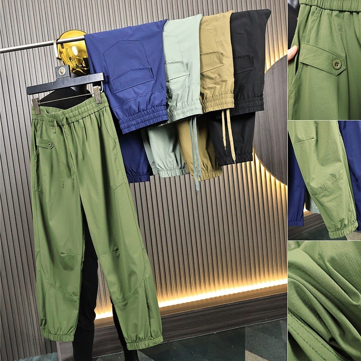 四面弹！轻量化！男士户外夏季速干防泼水机能工装裤宽松束脚长裤,男装,休闲裤,淘宝优惠券,粉丝福利购,淘宝优惠卷