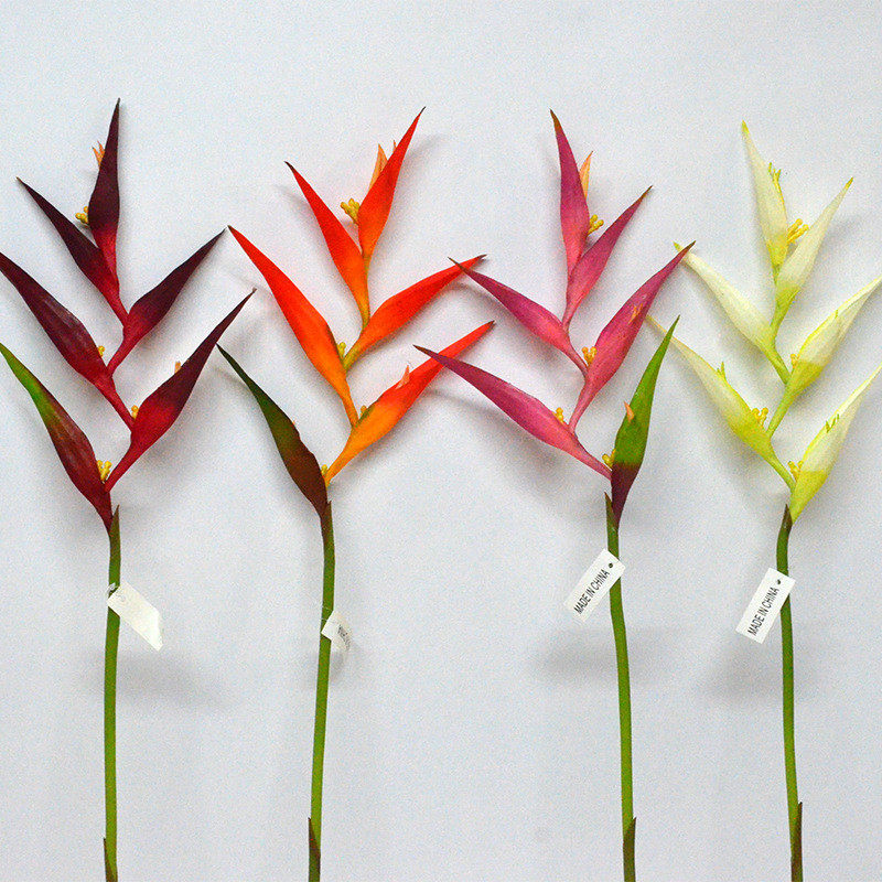 仿真花软胶旅人蕉仿真花东南亚特色热带植物花材插花造景家居装饰