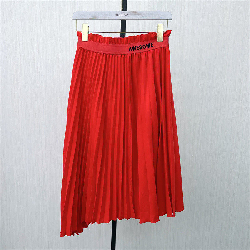 欧S●2024春装新品 百褶裙女气质显瘦通勤百搭1941,女装/女士精品,半身裙,淘宝优惠券,粉丝福利购,淘宝优惠卷