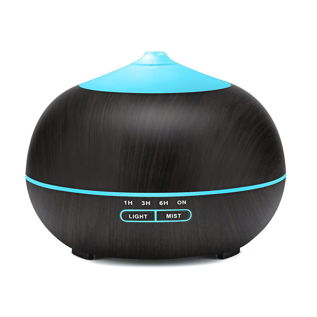 diffuser木纹香薰机air humidifier加湿器家用大雾量精油扩散器