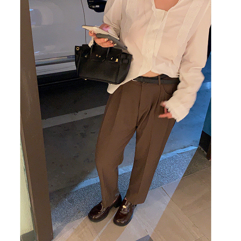 裤胖mm大码显瘦九分裤女小个子显高老爹裤梨型身材送腰带,女装/女士精品,休闲裤,淘宝优惠券,粉丝福利购,淘宝优惠卷