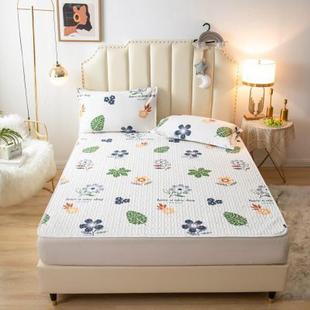 纯棉床垫软垫防水隔尿薄款夏天可水洗防滑床铺垫子床褥垫被四季款