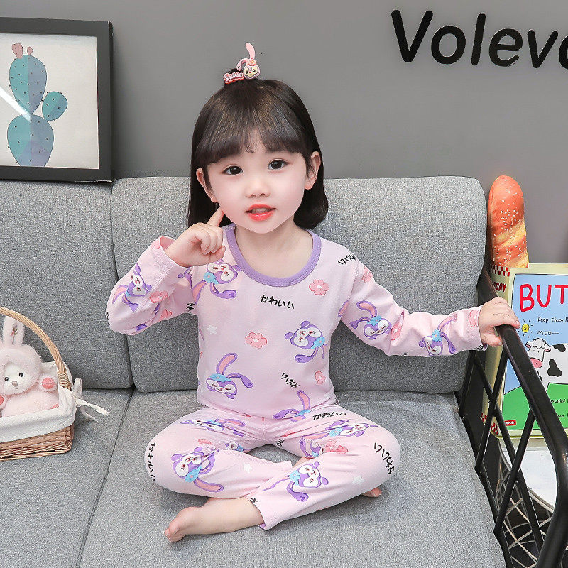 儿童秋衣秋裤套装全棉宝宝秋冬无骨睡衣A类女男小童纯棉内衣毛衫,童装/婴儿装/亲子装,内衣套装,淘宝优惠券,粉丝福利购,淘宝优惠卷