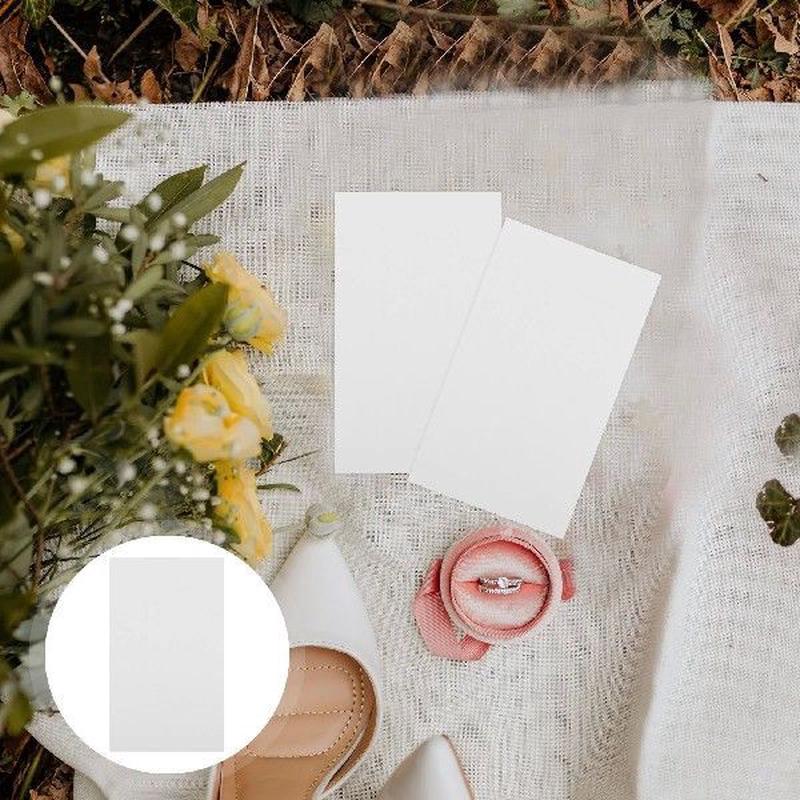 200 Pcs Blank Card Cards Scratch Paper Notes Flashcards for