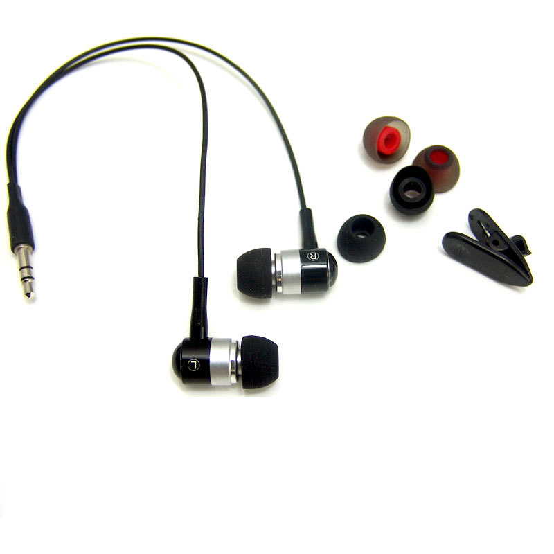 新品超短线耳塞25CM重低音立体声适用蓝牙接收器动圈耳机耳筒包邮