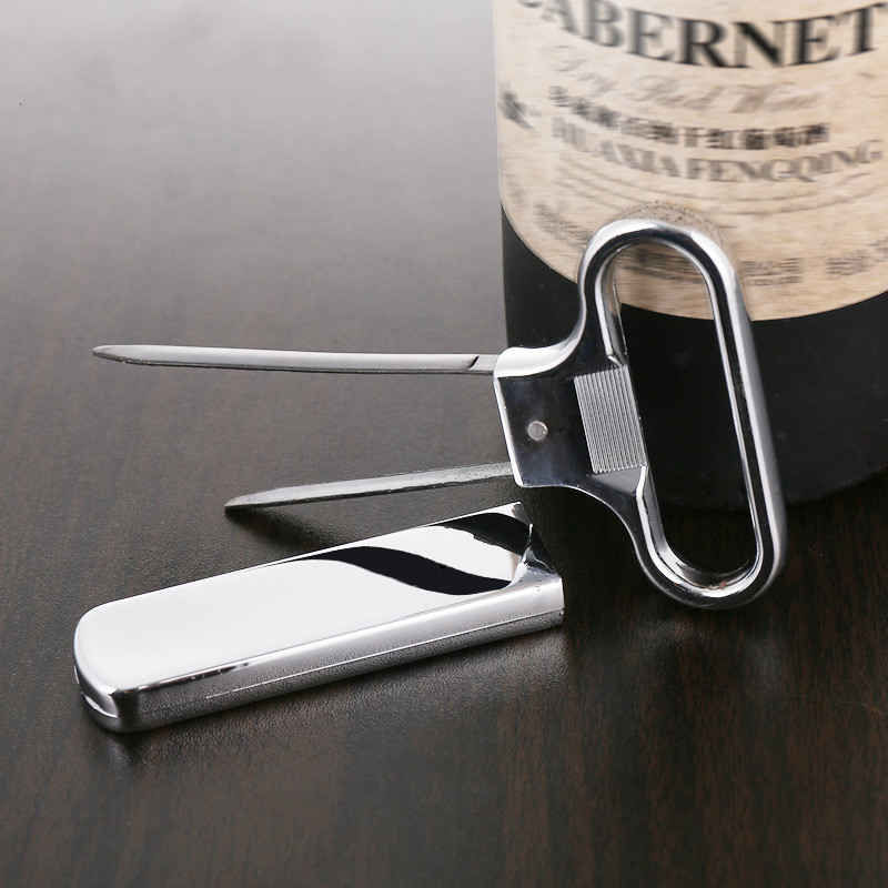 Portable Wine Bottle Opener Pumps Cork Waiters Corkscrew Out