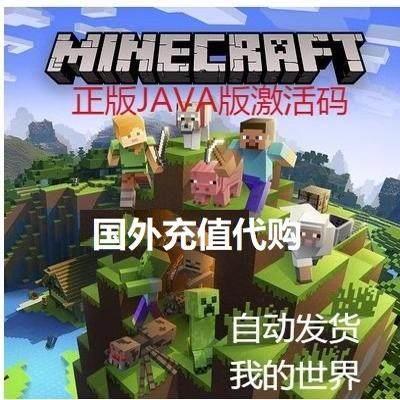 代购 我的世界完全版 Java+基岩版 Minecraft 正版 pc版AI图片
