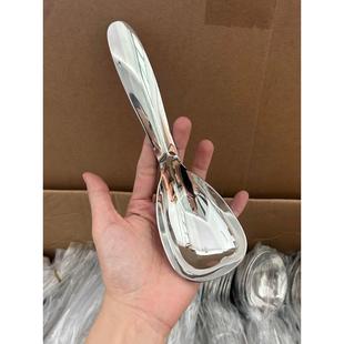 厨房304不锈钢地主勺大号公勺分菜勺子家用饭勺亮光调羹礼品AI