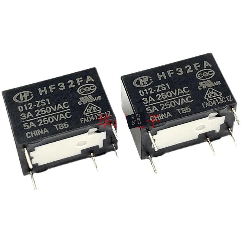3A原装宏发继电器 HF32FA 005 012 024-ZS1 一开一闭5脚 5V12V24V