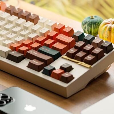 KeyKobo Pumpkin spiced Latte 南瓜拿铁 键帽 键工坊AI