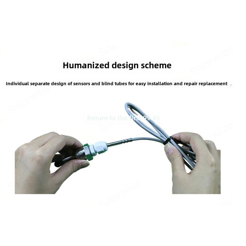 Ntc热敏电阻5K 10K 50K 100K温度传感器温度测量探头4点螺纹G1/2