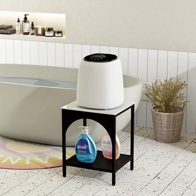 小型洗衣机置物架卫生间内衣裤石头迷你放置架夹缝阳台增高收纳架