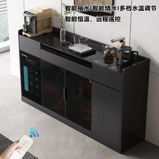 茶吧机2025新款家用一体柜子公司茶水柜餐边柜带消毒办公室水吧台