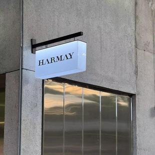 侧挂灯箱定制韩式简约ins风网红咖啡店灯牌户外防水led灯箱广告牌