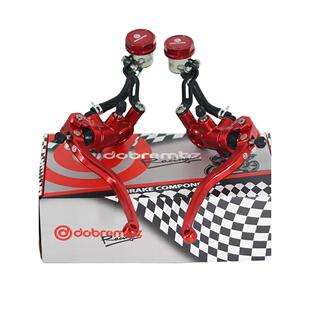 电动车刹车泵摩托前后CNC刹车直推上泵总成改装配件液压碟刹配件