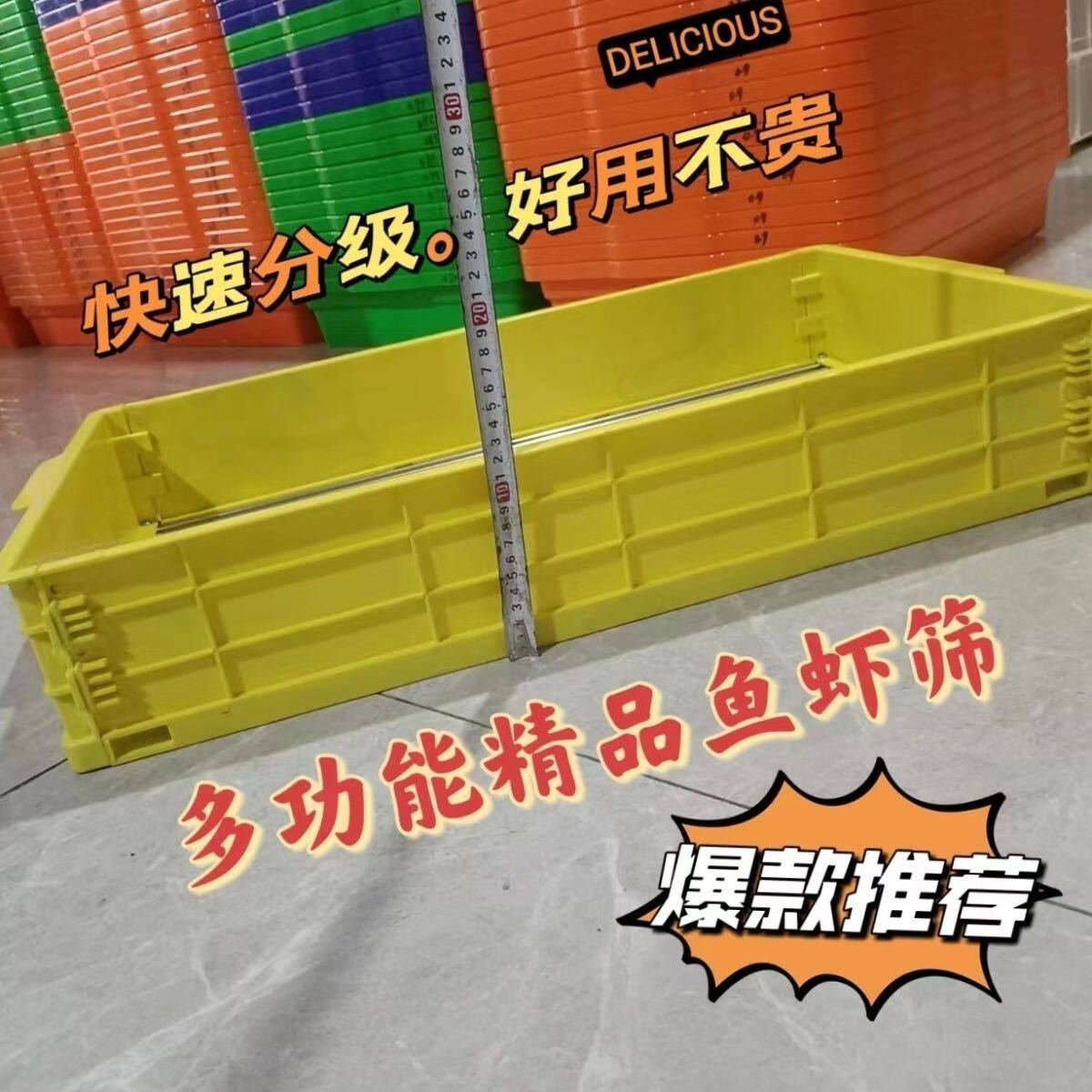 黄龙虾筛子加厚加高塑料龙虾河虾蓝莓泥鳅黄鳝面包虫漏鱼虾器