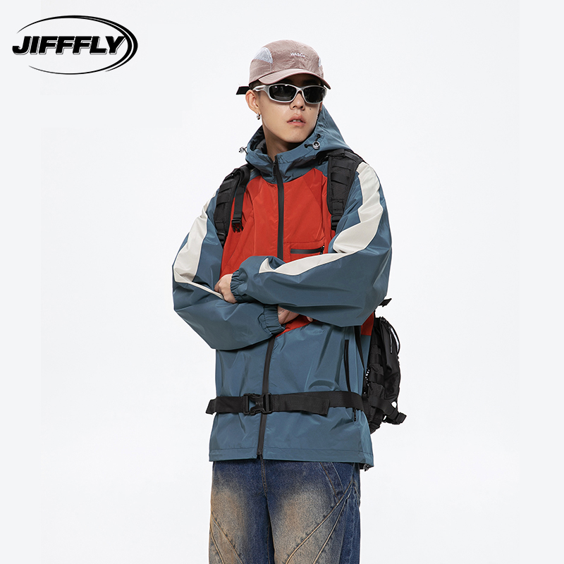 Jifffly冲锋衣男2025新款