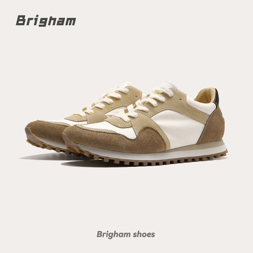 Brigham“回甘”复古拼色百搭运动休闲夏季慢跑鞋板鞋AG01