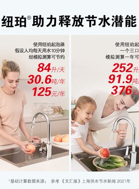 NOL纽珀易除垢泡器家庭节水节能工程产品定制节水改造