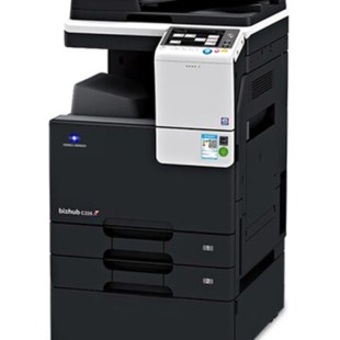 新款柯尼卡美能达彩色激光覆印机打印机办公一体机柯美