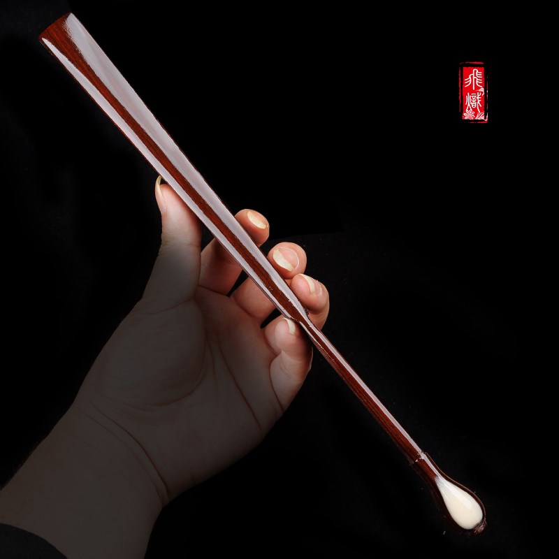飞炽全红木瓶文玩扇子扇骨宣苏工扇面奢