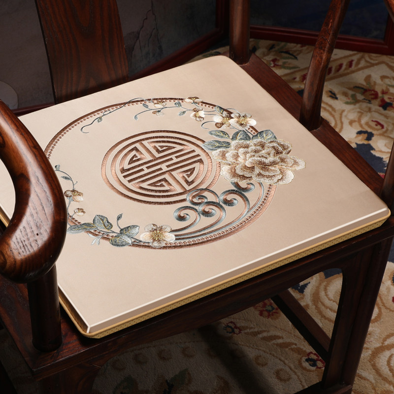 椅子坐垫档红木家具椅垫茶椅餐椅太师椅古典刺绣夏季款定制,居家布艺,椅垫,淘宝优惠券,粉丝福利购,淘宝优惠卷