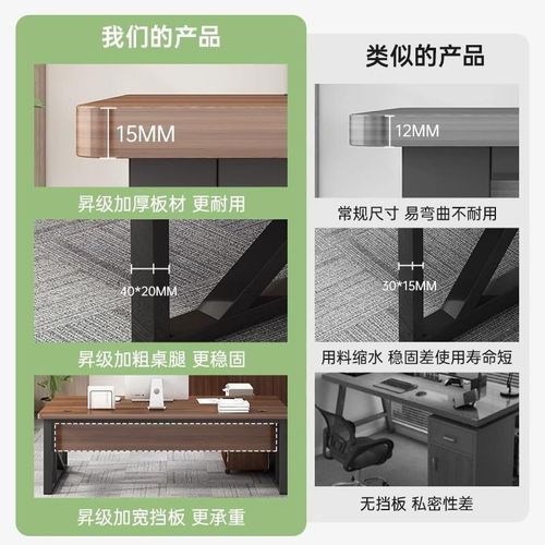 职员办公桌现代办公桌椅家用桌子办公室员工位电脑桌台式