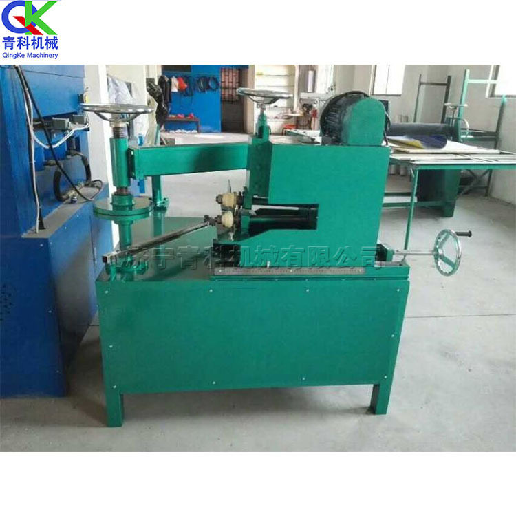 小型切圆压边机 圆形铝板反光标志牌切圆机 三角牌压边弯边设备