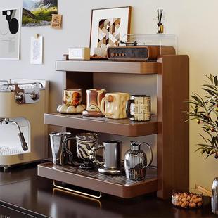 实木杯架桌面茶杯水杯收纳架台面咖啡杯收纳架餐桌杯子茶具置物架