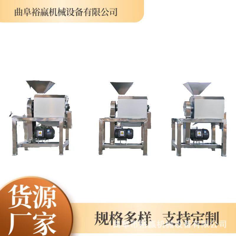红枣豆沙去核打浆机 不锈钢芒果西红柿打浆机 吨级果蔬打浆设备