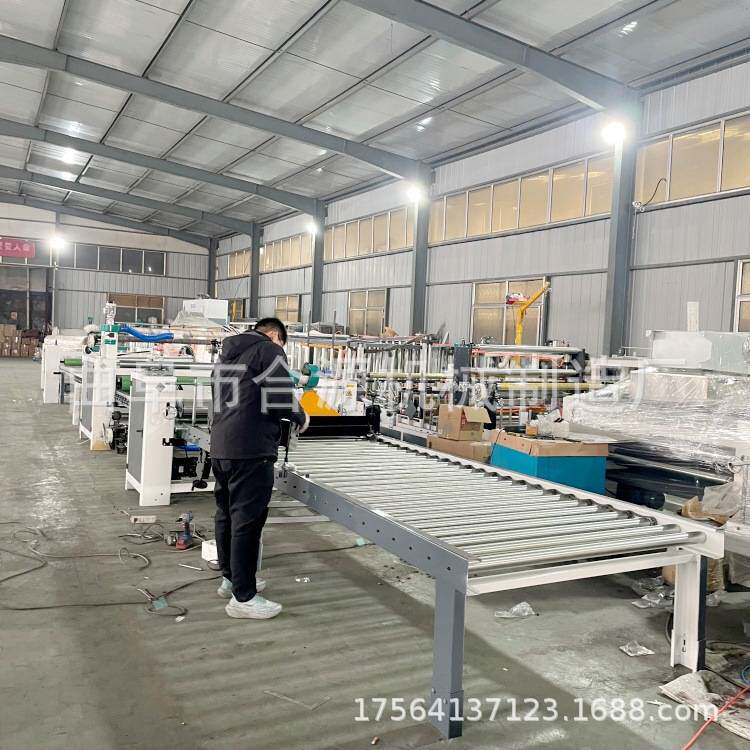 龙门吸盘上下板防撞板防辐射板平贴机 防辐射硫酸钡板EVA贴面机