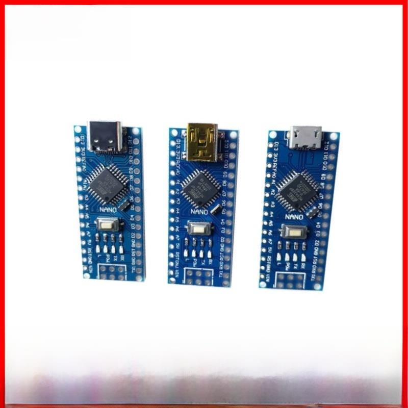 Nano V3.0 Atmega328P改进版USB焊接板微控制器三USB接口