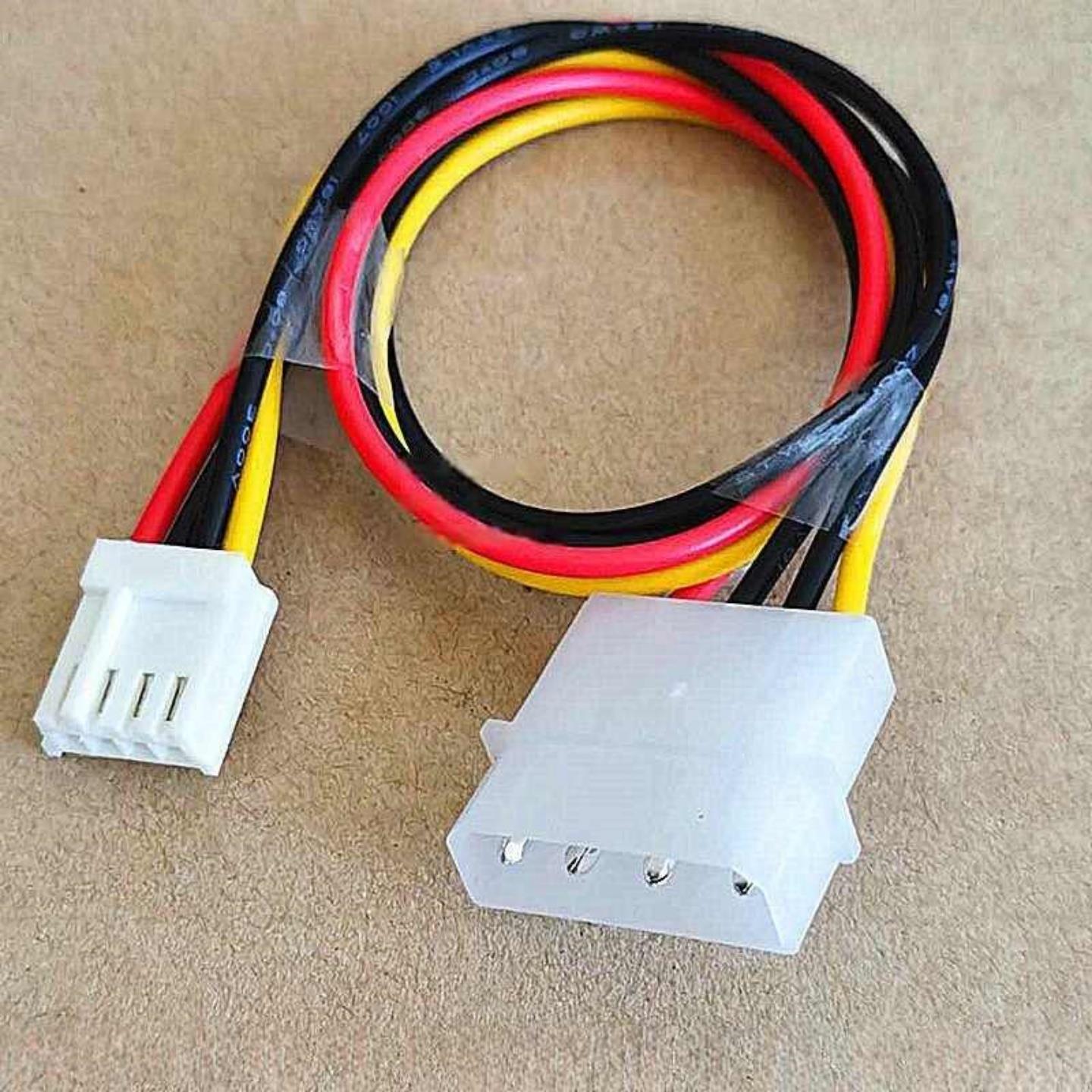 IDE大4P转软驱小4P D口大4PIN公转小4PIN电源供电转接线