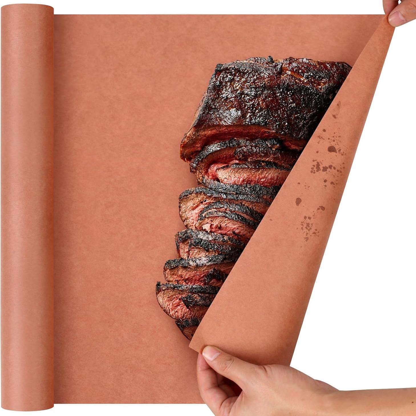 欧美专用屠夫纸烤肉羊皮纸卷 printed butcher paper食品级包肉纸