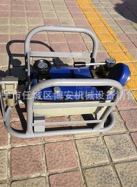 QY-55气动液压泵 QYB-55锚张机B具泵 拉锚杆拉索力计气动泵 机械