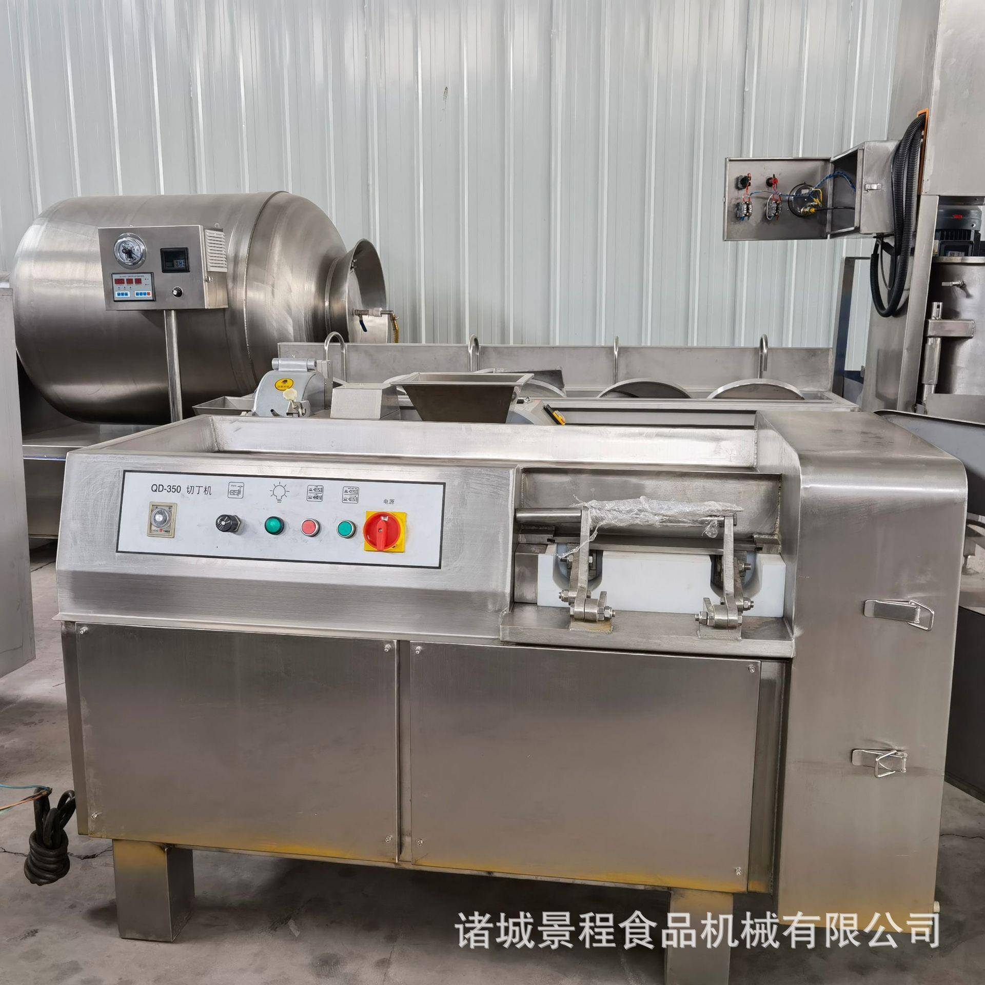 多功能机立式微冻肉切丁机不锈钢TRO牛肉设连续切块商肉制品切用