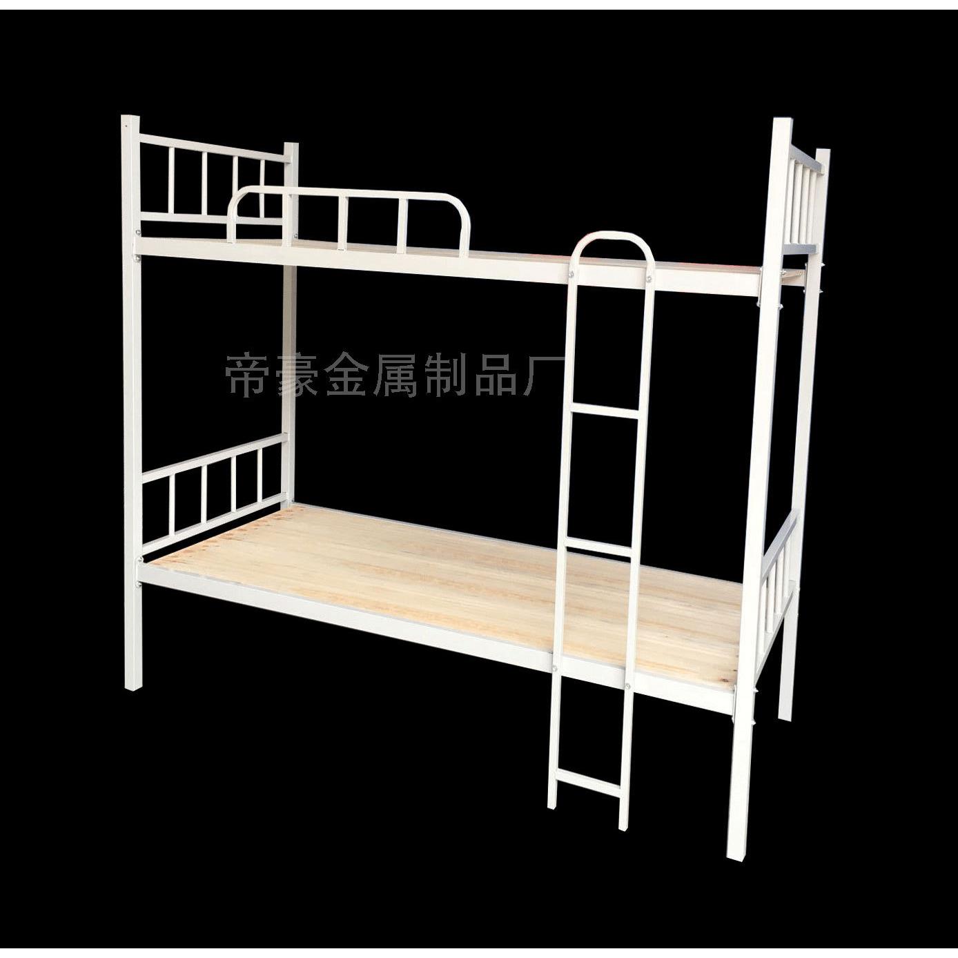 厂家直销双层床公下寓床铁架TC-001床校学生公寓床上铁铺床员工宿