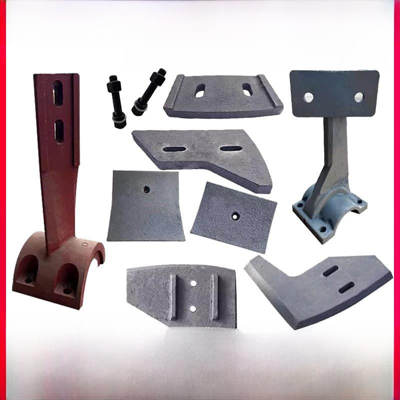 JS500/750型搅拌机叶片衬板搅拌臂搅叶刮板强制式混凝土耐磨配件