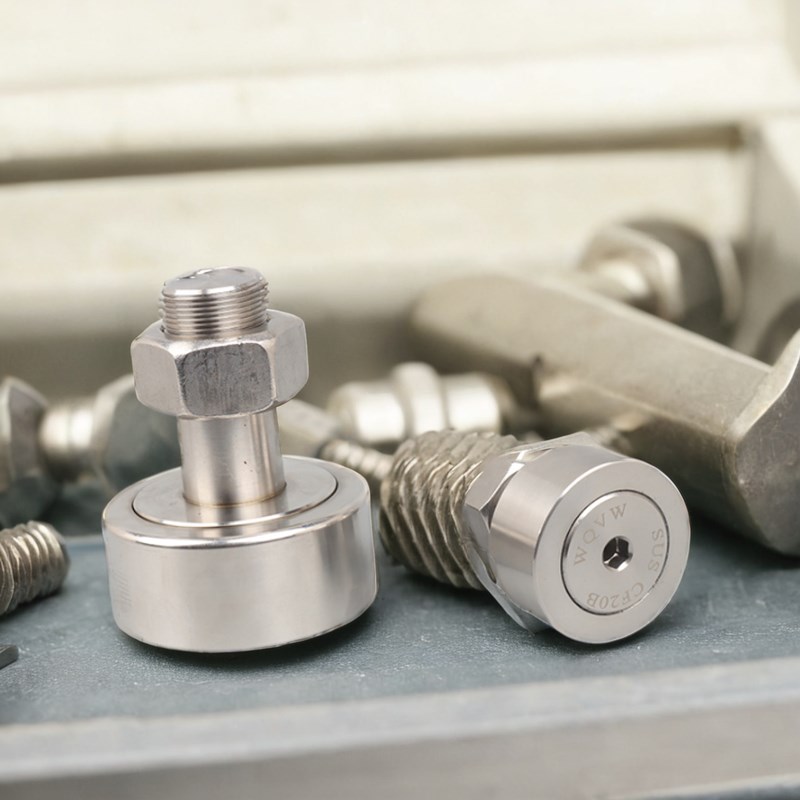 不锈钢304材质螺栓型滚轮滚针轴承SCF3 4 5 6 8 10 12 16 18 20