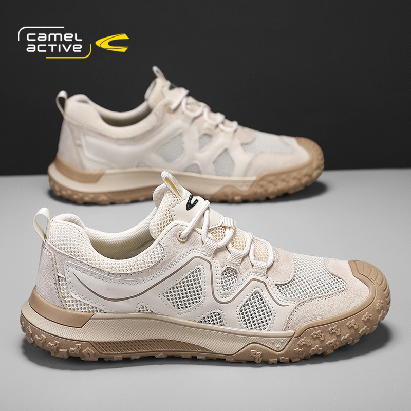 骆驼动感男鞋夏季薄款登山鞋软底