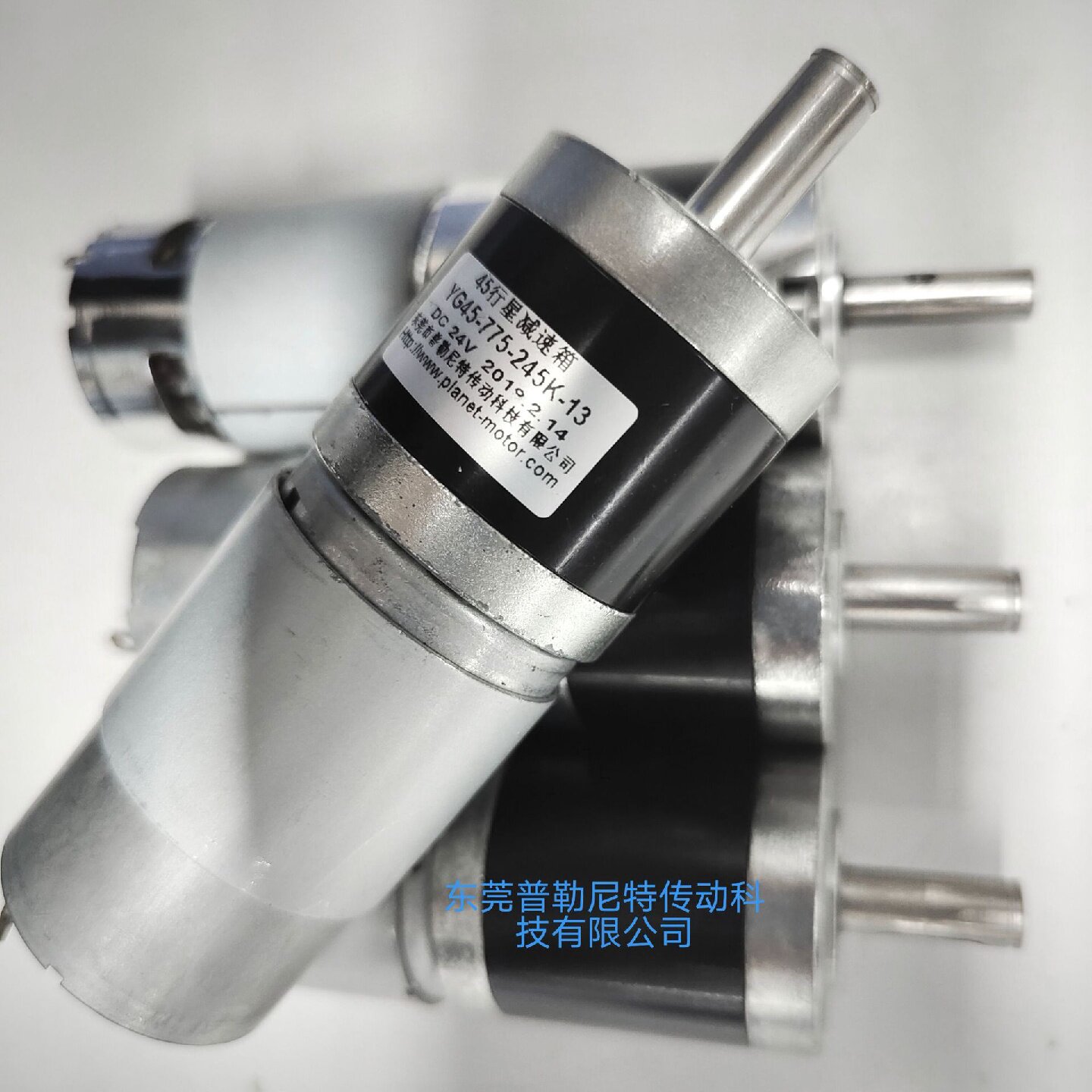 工厂直销智能设备升降用外径45mm50mm斜齿高扭矩直流行星减速电机