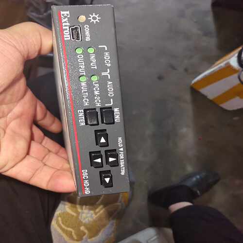 【星慕电子】EXTRON DSC HD-HD 图像解析度转换器 。成色非