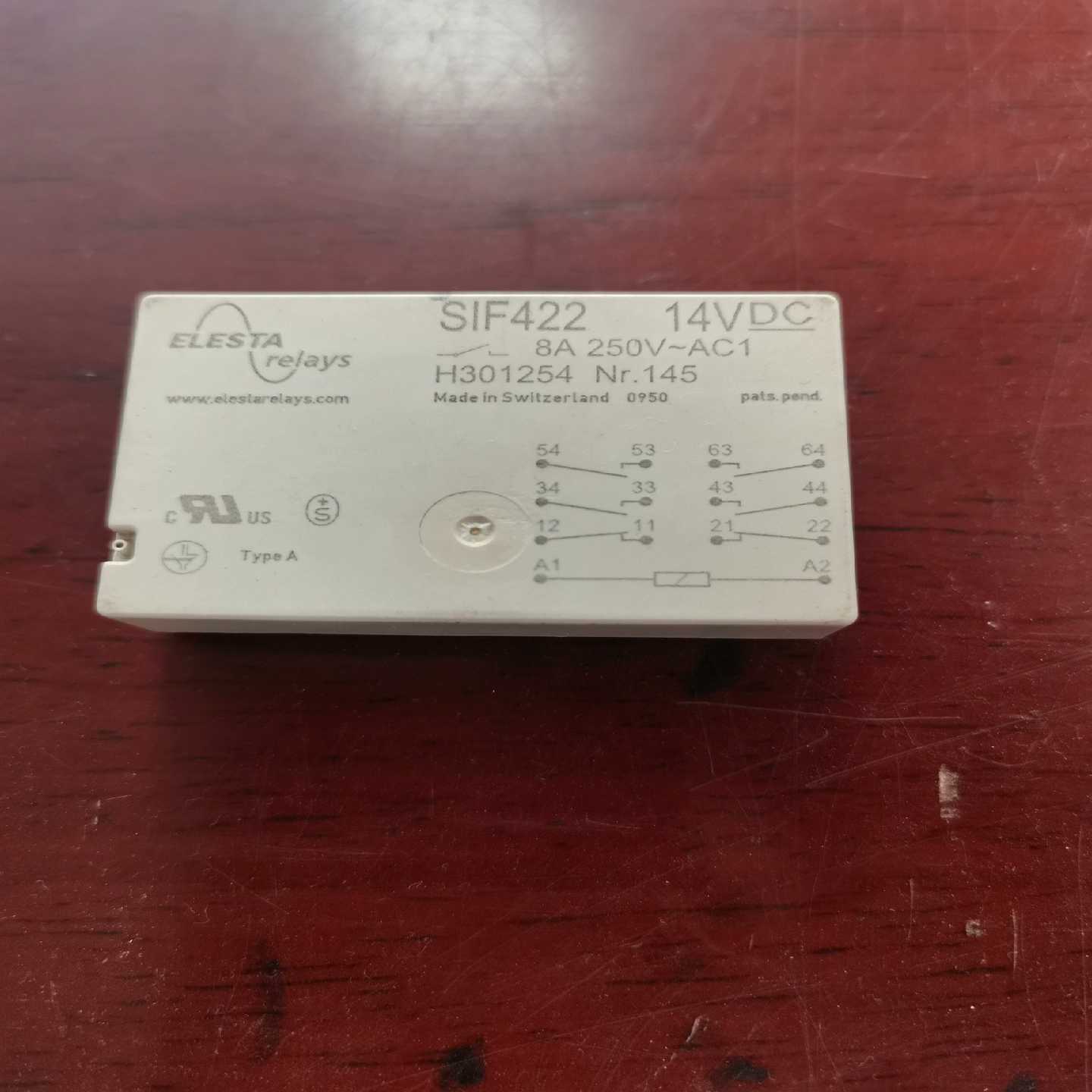 ELESTA继电器SIF42214VDC功能，成色【白零商行】